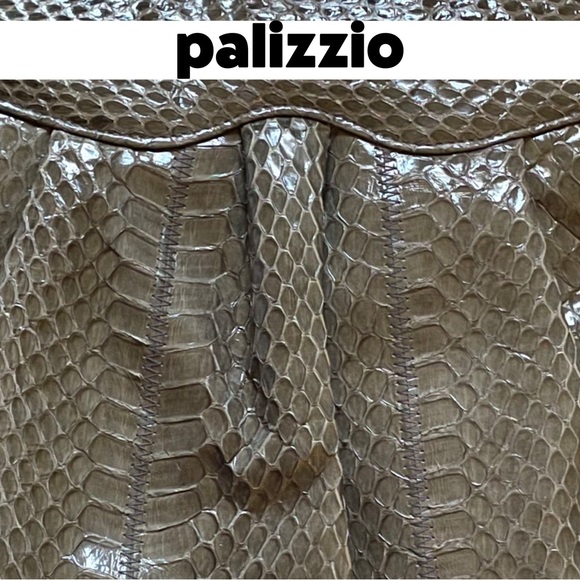 Palizzio • Vintage Handbag (Crossbody/Clutch/Shoulder) • Snakeskin Print • EUC - Picture 12 of 15
